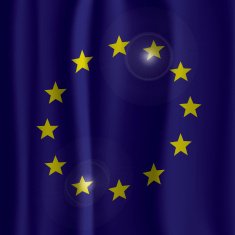 EU Flag Curtain