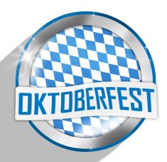 Bavaria Oktoberfest fresh icon blue design N2