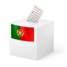 Ballot box with voting paper Philippines