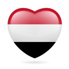 Heart icon of Yemen