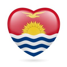 Heart icon of Kiribati