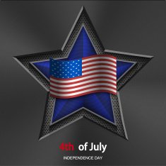 Vector 4th of july background USA Independence Day N2
