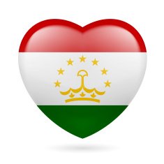 Heart icon of Tajikistan