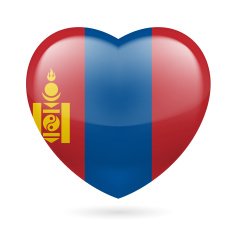 Heart icon of Vietnam