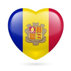 Heart icon of Andorra
