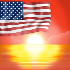 Sunset Horizon America fresh design
