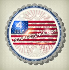 Independence Day card or background July 4 N11