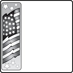 U S Flag Frame