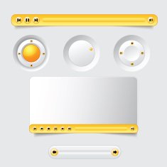 Web design navigation menu pack