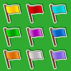 Flag Stickers N2