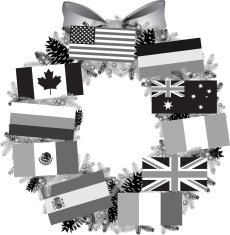 Wreath Of Flags N2