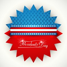 Vector Icon for President Day in United States of America