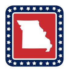 Missouri state button N2