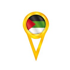 Hejaz pin flag
