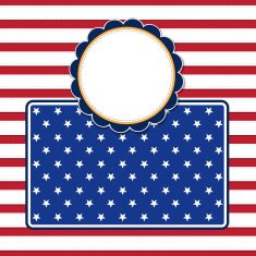 American flag background with stars symbolizing 4th july indepen
