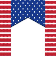 American flag background with stars symbolizing 4th july indepen N2