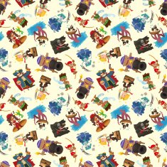 seamless pirate pattern N4