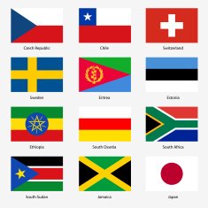 Set Flags of world sovereign states N52