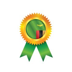 Zambia medal flag