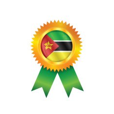Mozambique medal flag