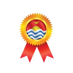 Kiribati medal flag
