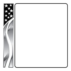 Stars Stripes Frame N2