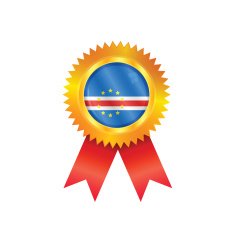 Cape Verde medal flag