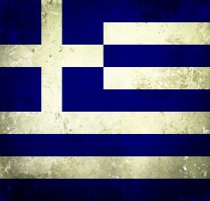 Grunge Flag of Greece N3