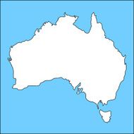 Australia Map N12