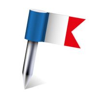 Vector Wallis and Futuna Islands flag