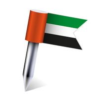 Vector United Arab Emirates flag