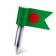 Vector Bangladesh flag N2
