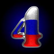 Vector Russian metal figure 4 N2