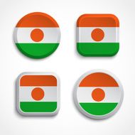 Niger flag icons