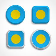 Palau flag icons