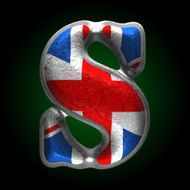 Vector Great Britain metal figure s