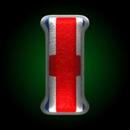 Vector Great Britain metal figure i