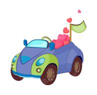 car is parked