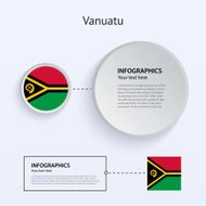 Vanuatu Country Set of Banners