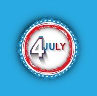 4th july american independence day grunge flag