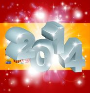 Spanish flag 2014 N2