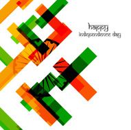 Indian flag tricolor colorful line wave background