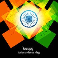 independence day flag colorful design vector