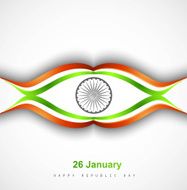 fantastic Indian Flag wave background design