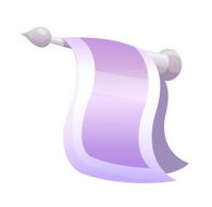 vector icon towel