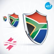 I Love South Africa Flag Illustration