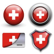 Swiss icons