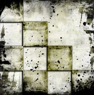 Grungy chessboard background