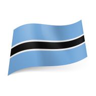 State flag of Botswana