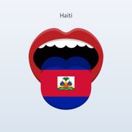Haiti language Abstract human tongue N2